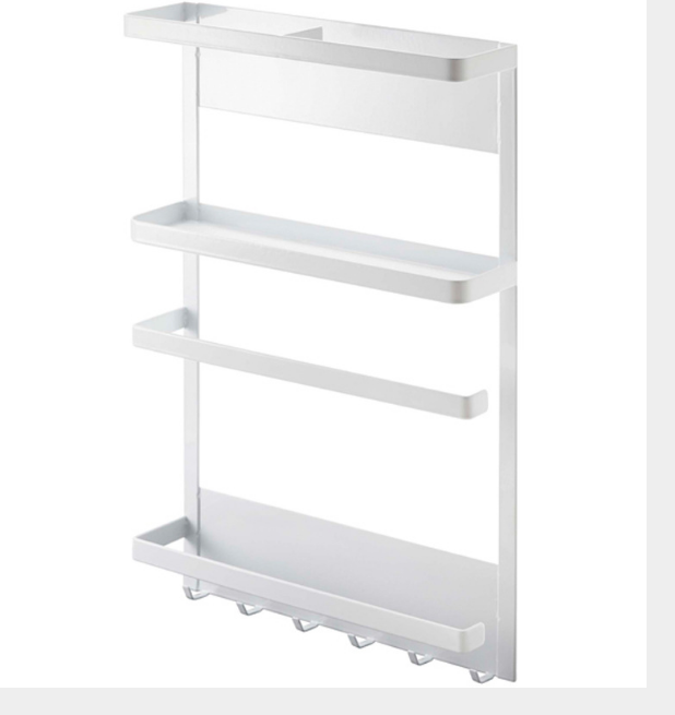 Magnetic 3-Tier Kitchen Organizer for Refrigerator