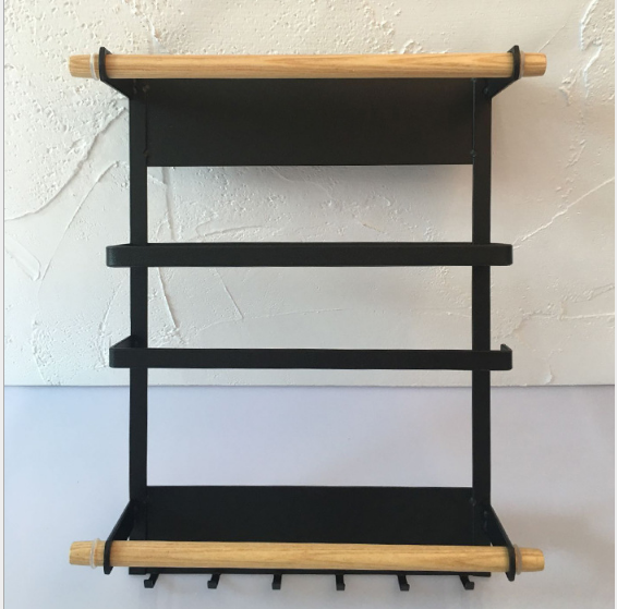 Magnetic 3-Tier Kitchen Organizer for Refrigerator