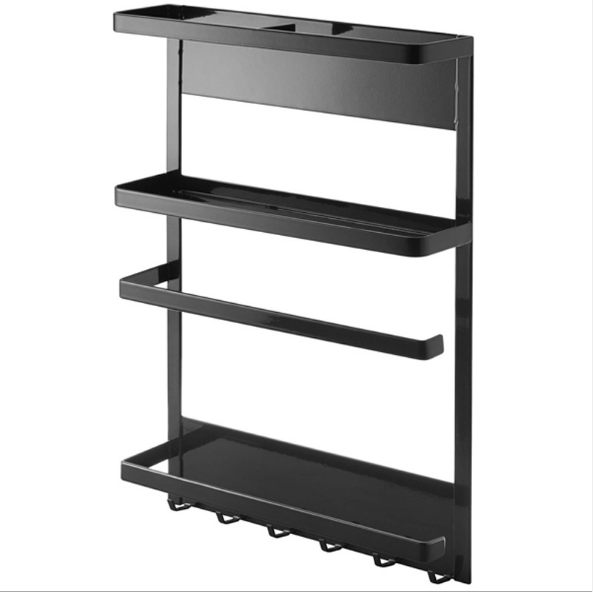 Magnetic 3-Tier Kitchen Organizer for Refrigerator